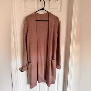 Dusty Rose Cardigan